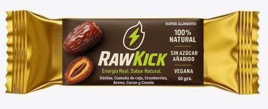 Pack de 10 Barritas de  Dátiles y  Castaña de Caju