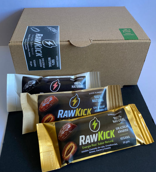 Pack Mix de 10 Barritas de  Dátiles ( 4 cajú , 3 nueces y 3 maní)