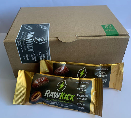 Pack de 10 Barritas de  Dátiles y  Castaña de Caju